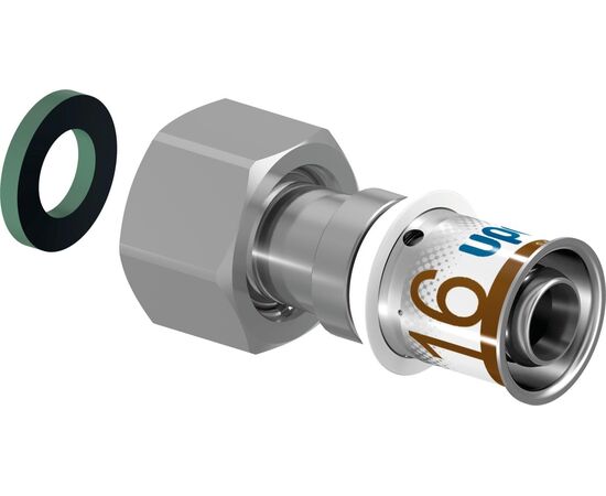 mlc штуцер с накидной гайкой 20-g3/4"нг '20и
